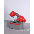 Máquina de serra de banda horizontal 45 90 graus Mitre Metal Cutting Band Saw Machine para venda